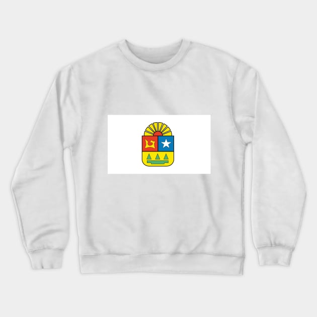 Quintana Roo Flag Crewneck Sweatshirt by Wickedcartoons